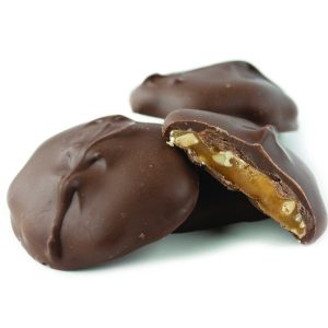 Asher’s Sugar Free Milk Chocolate Cashew Caramel Patties 6 lb