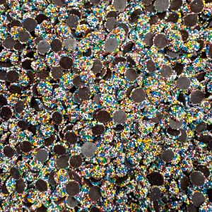 Dark Chocolate Mini NonPariels Rainbow Seeds 5lb