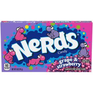 Nerds 5 Oz Grape Strawberry Theater Box
