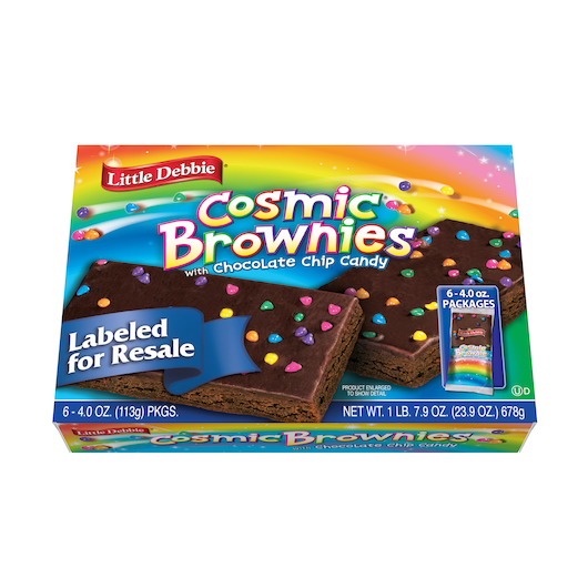 Little Debbie Cosmic Brownies 4 oz 6 ct - Image 2
