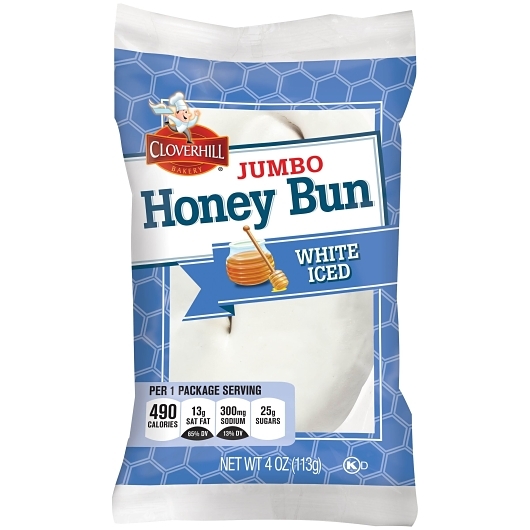 Cloverhill Jumbo Iced Honeybuns 4oz 6 ct - Image 2