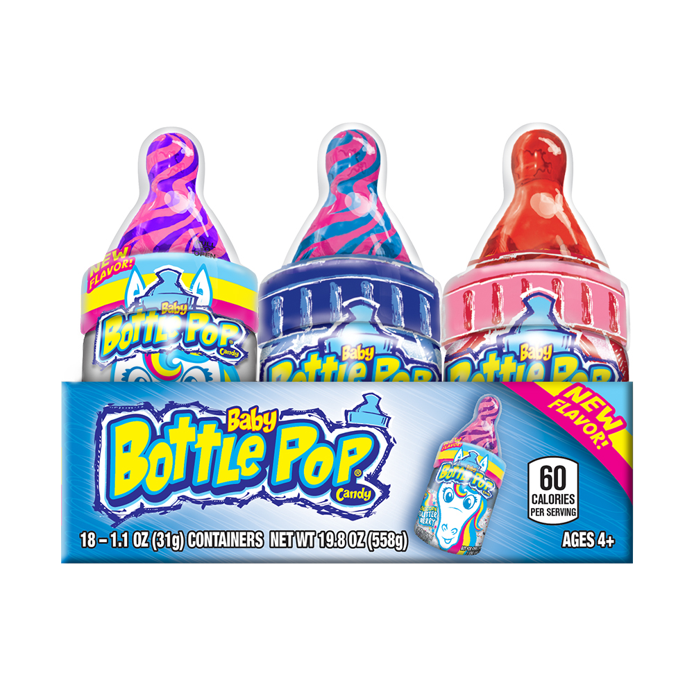 Topps Baby Bottle Pop 18 count tray - Image 2