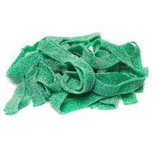 Dorval Sour Power Belts Green Apple Candy Bulk 6.6 lb bag - Image 2