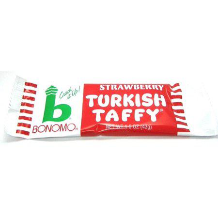 Bonomo Turkish Taffy Strawberry 24 Count 1.5 Ounce - Image 2