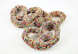 Dark Chocolate Mini Pretzels With Multi Seed 5 Pound Bag