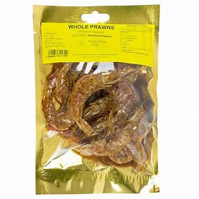 TS Dried Whole Smoked Prawns 40g