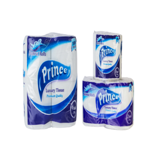Prince Luxury Tissue 4-Rolls