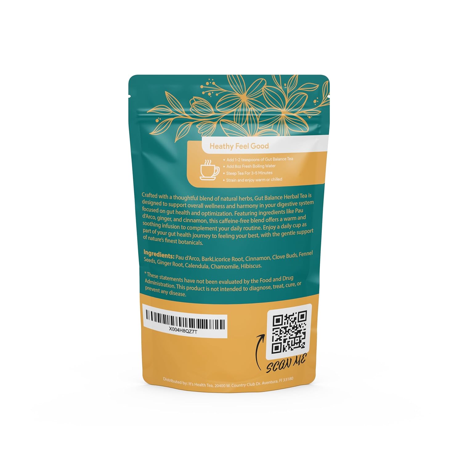 Gut Balance Herbal Tea to Support Digestive Comfort Gut Health & Daily Wellness - Image 3