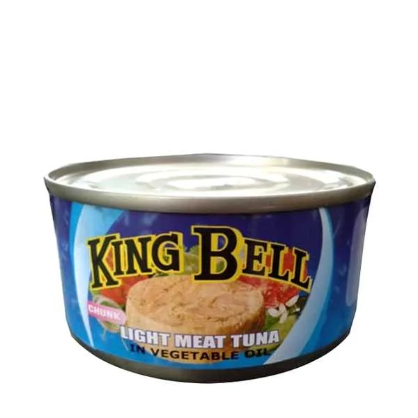 King Bell Light Meat Tuna Vegetable Oil 185gm - Image 2
